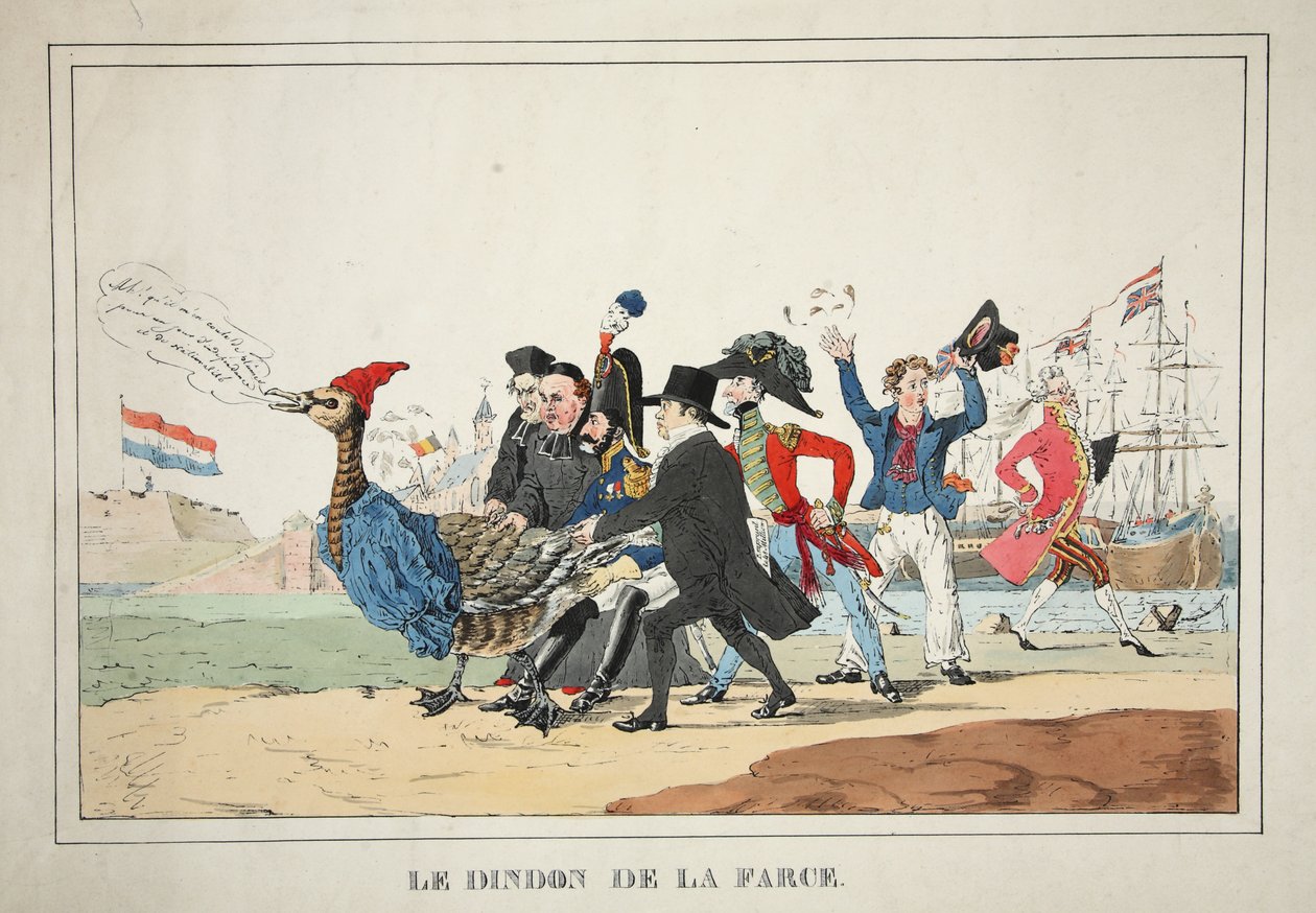 Farsens Turkiet, pub. 1831 (handfärgad gravyr) av Paulus Charles Gerard Poelman