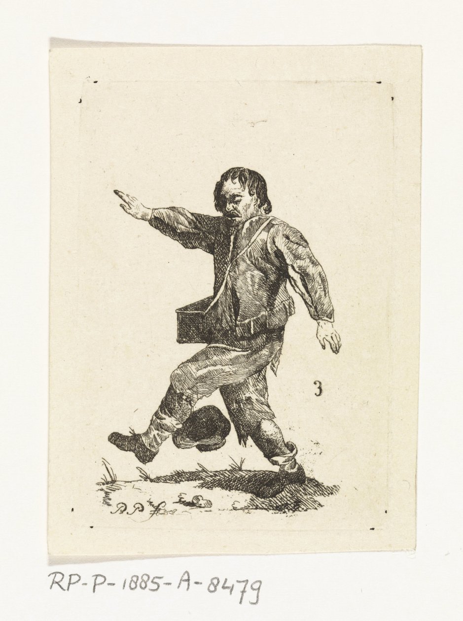 springande man av Paulus Charles Gerard Poelman