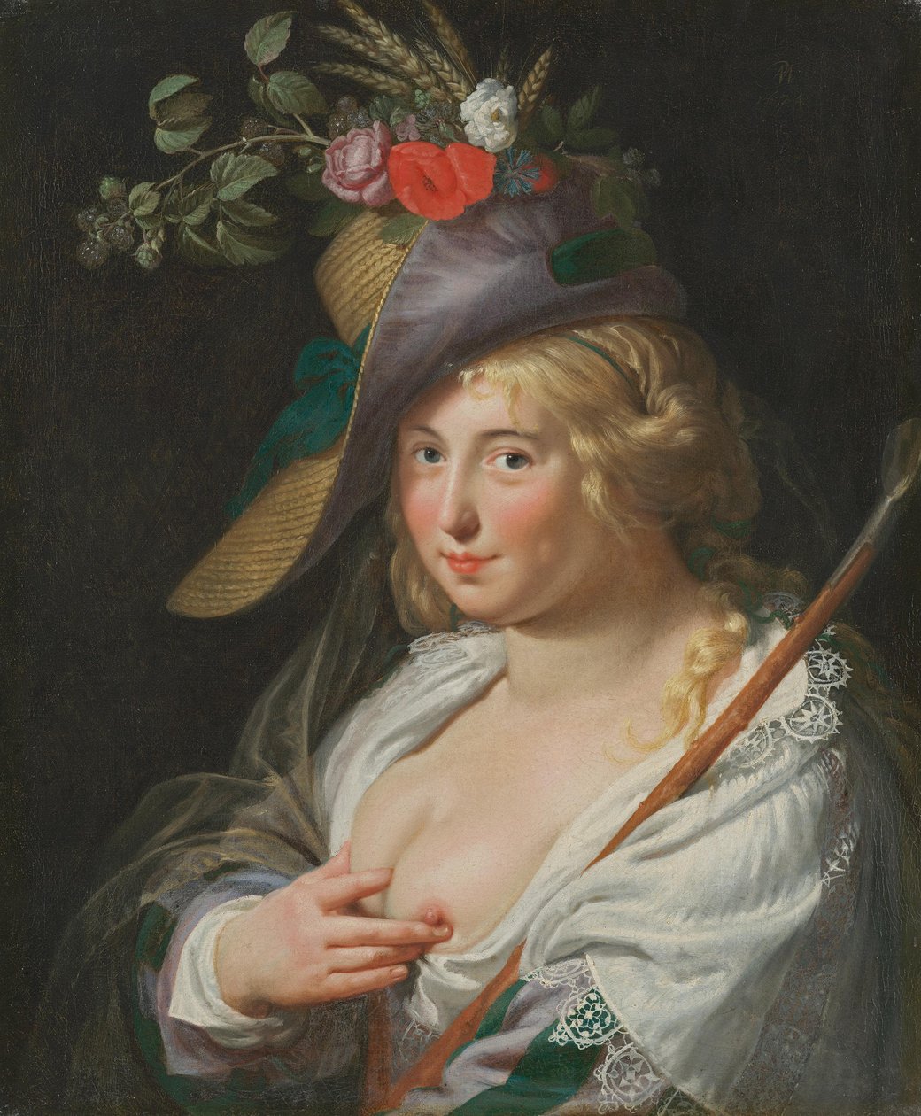 Den blonda herdinna av Paulus Moreelse