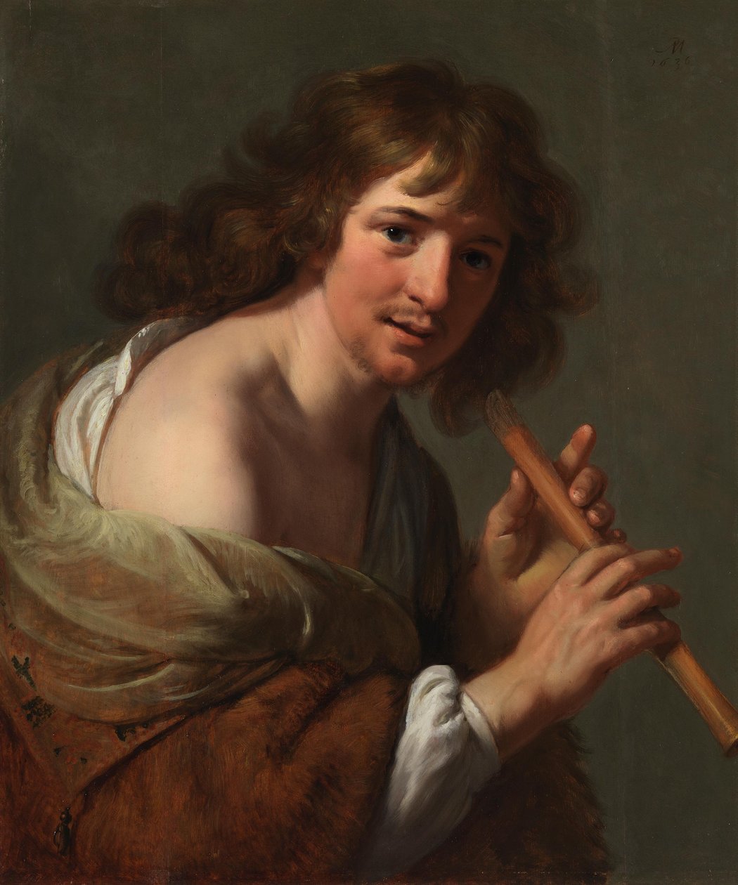 flöjtist av Paulus Moreelse