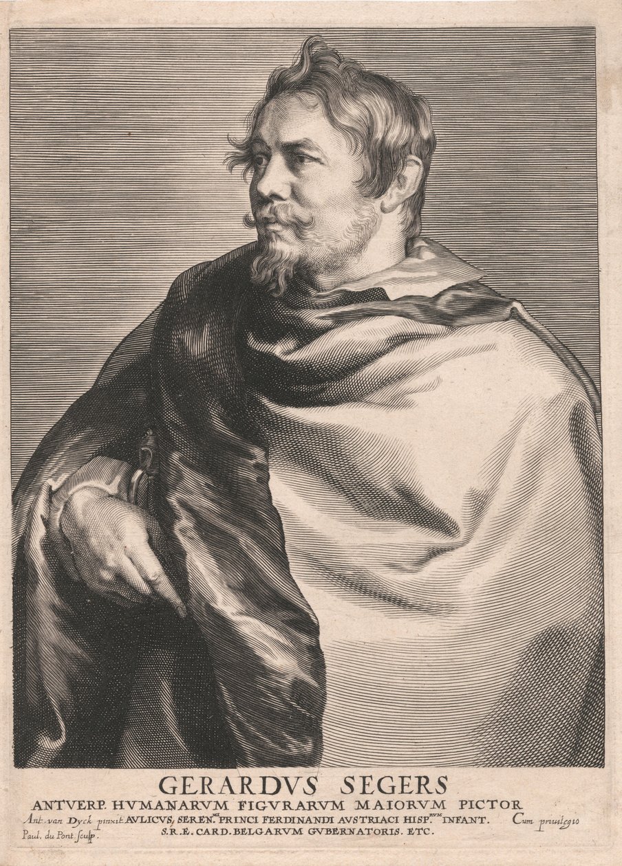 Gerardus Segers av Paulus Pontius