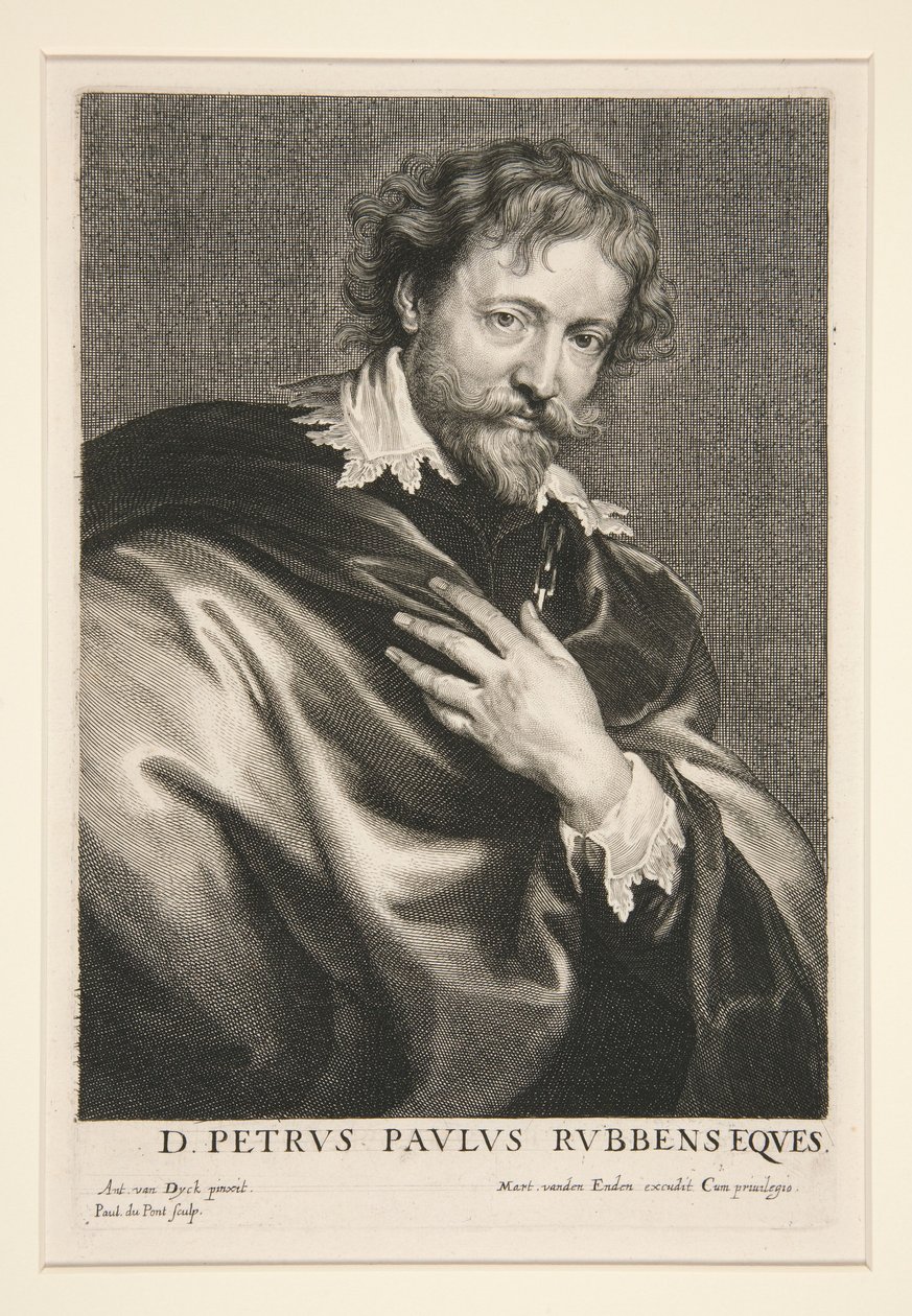 Peter Paul Rubens (1577–1640) av Paulus Pontius