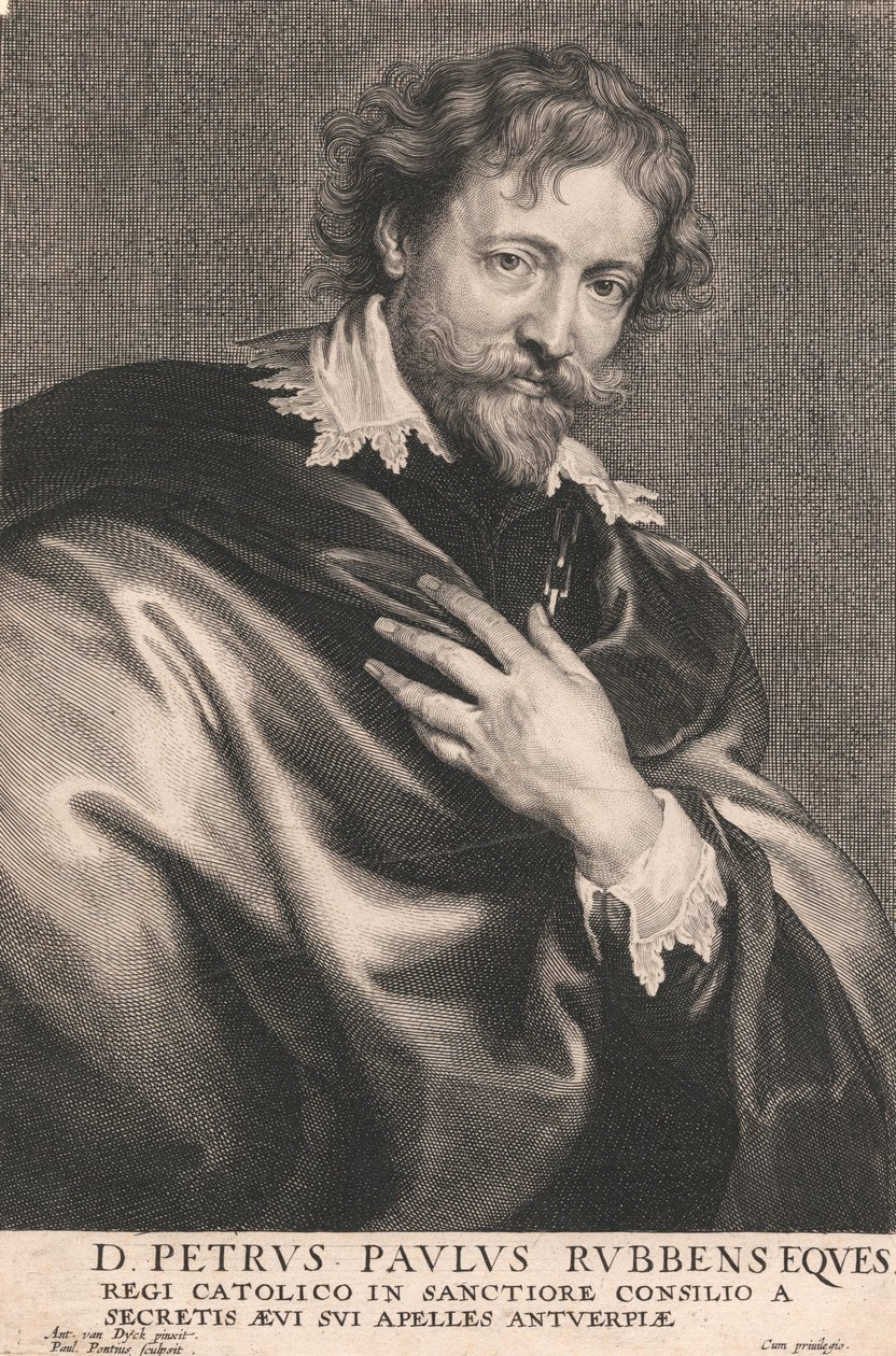 Petrus Paulus Rubbens av Paulus Pontius