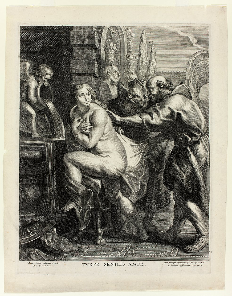 Susanna och de äldste av Paulus Pontius