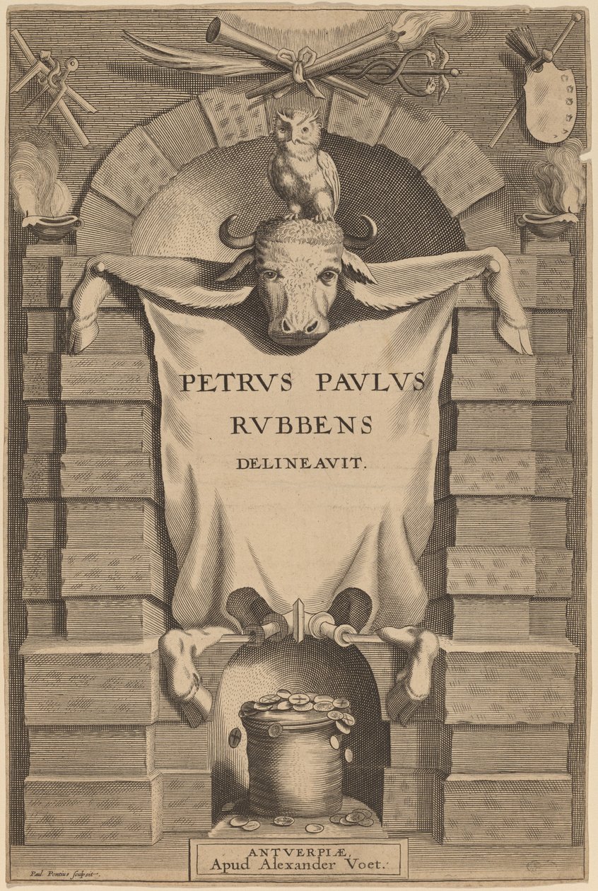 Titelsida av Paulus Pontius after Sir Peter Paul Rubens