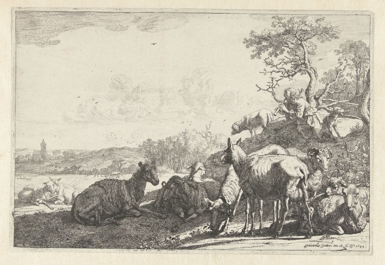 herden av Paulus Potter