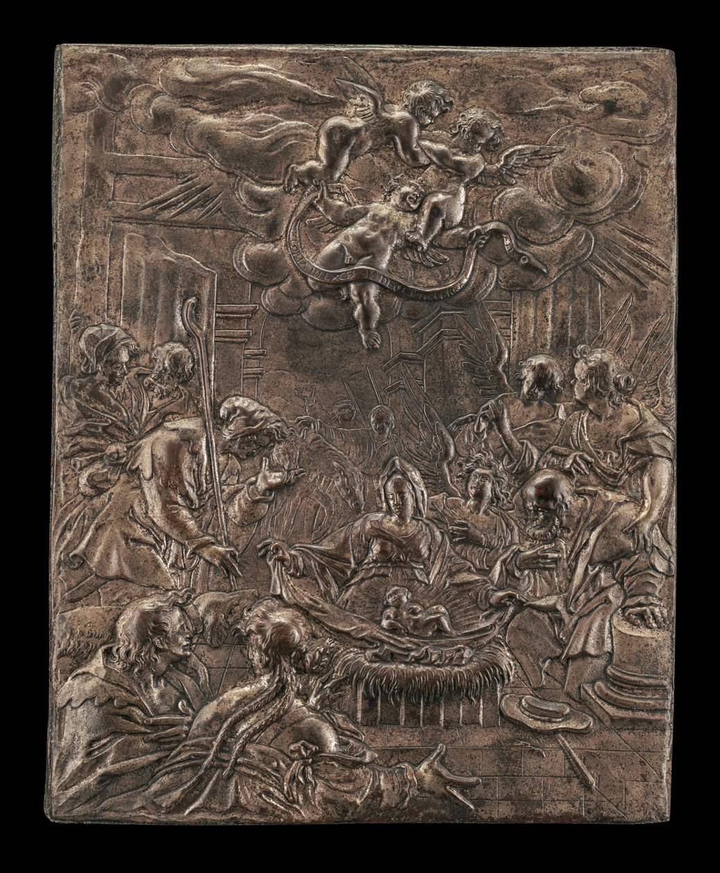 Herdarnas tillbedjan, ca. 15901600. av Paulus van Vianen