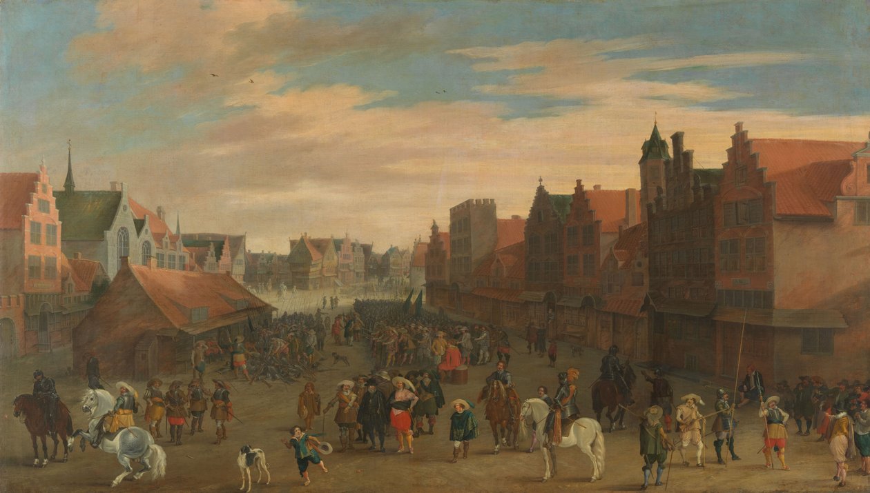Upplösningen av "Waardgelders av Pauwels I van Hillegaert