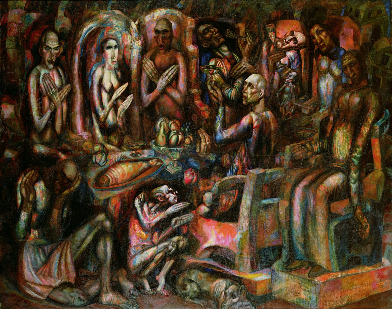 Konungarnas högtid, 1913 av Pawel Nikolajewitsch Filonow