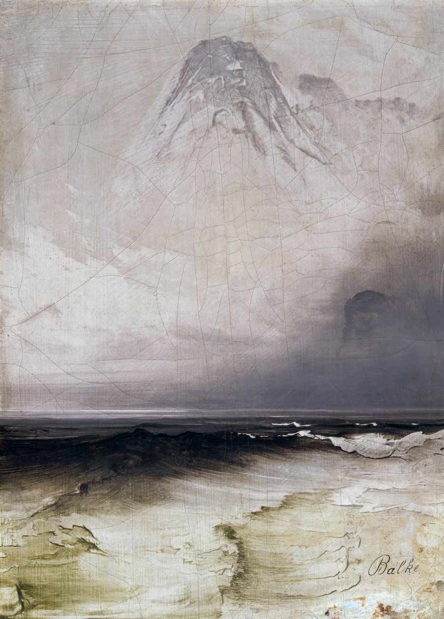 Hav och dimma av Peder Balke