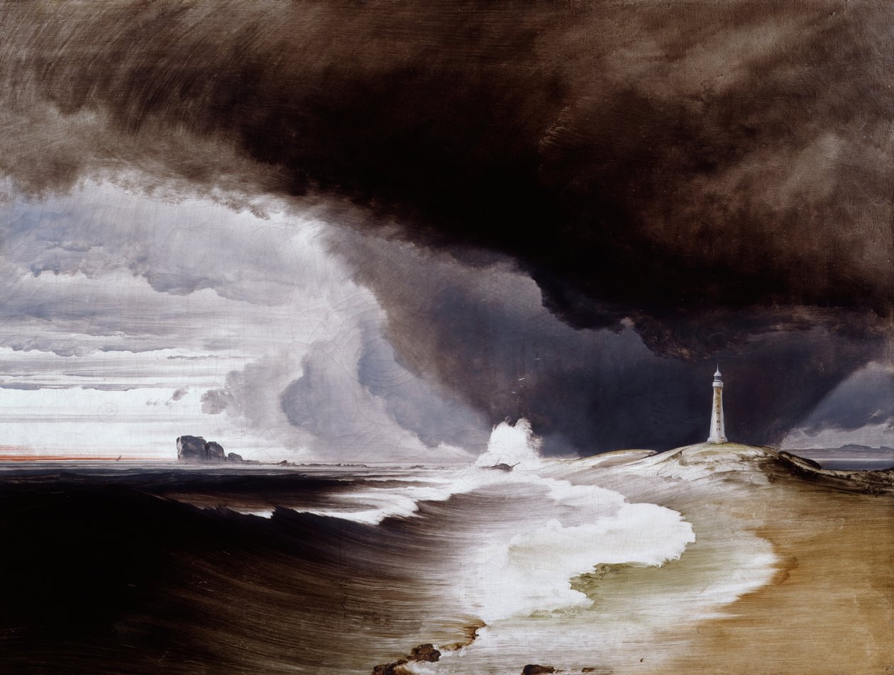 Vardø fyr av Peder Balke