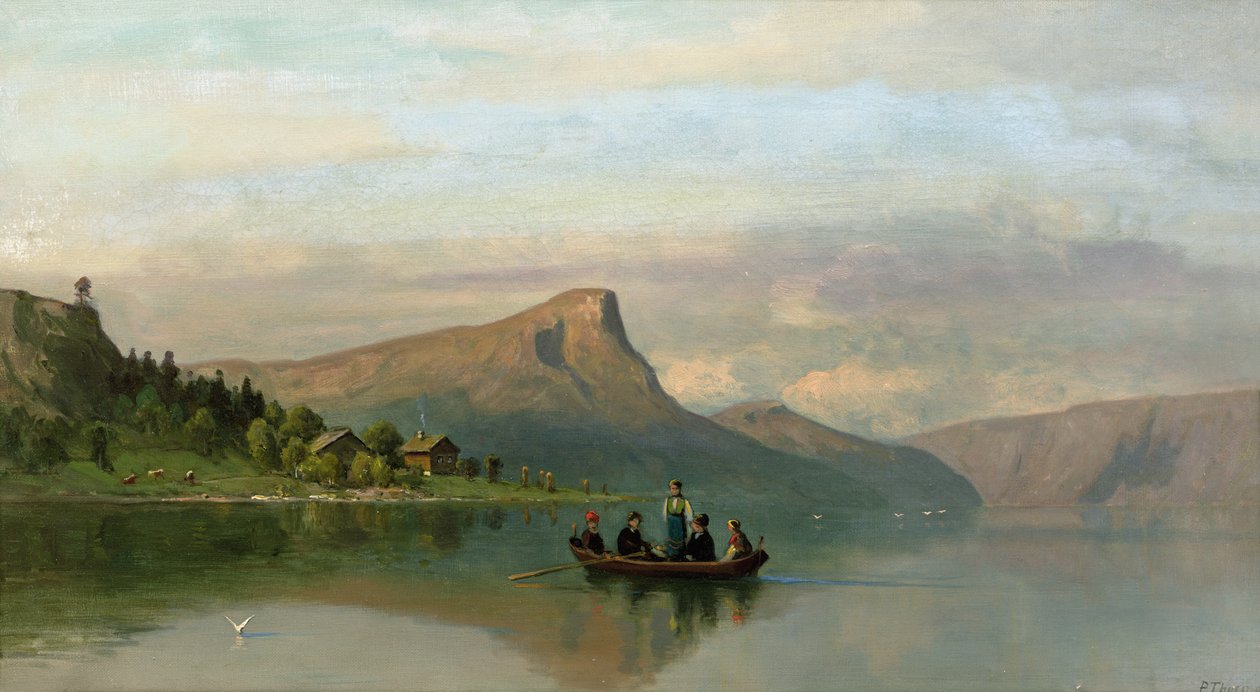 Från Nordfjord (olja på duk) av Peder Cappelen Thurmann