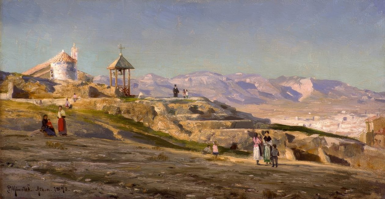Eftermiddag nära Aten av Peder Monsted