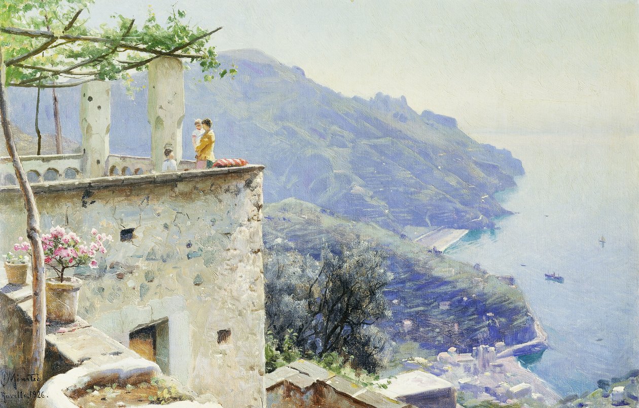 Ravello kusten av Peder Monsted