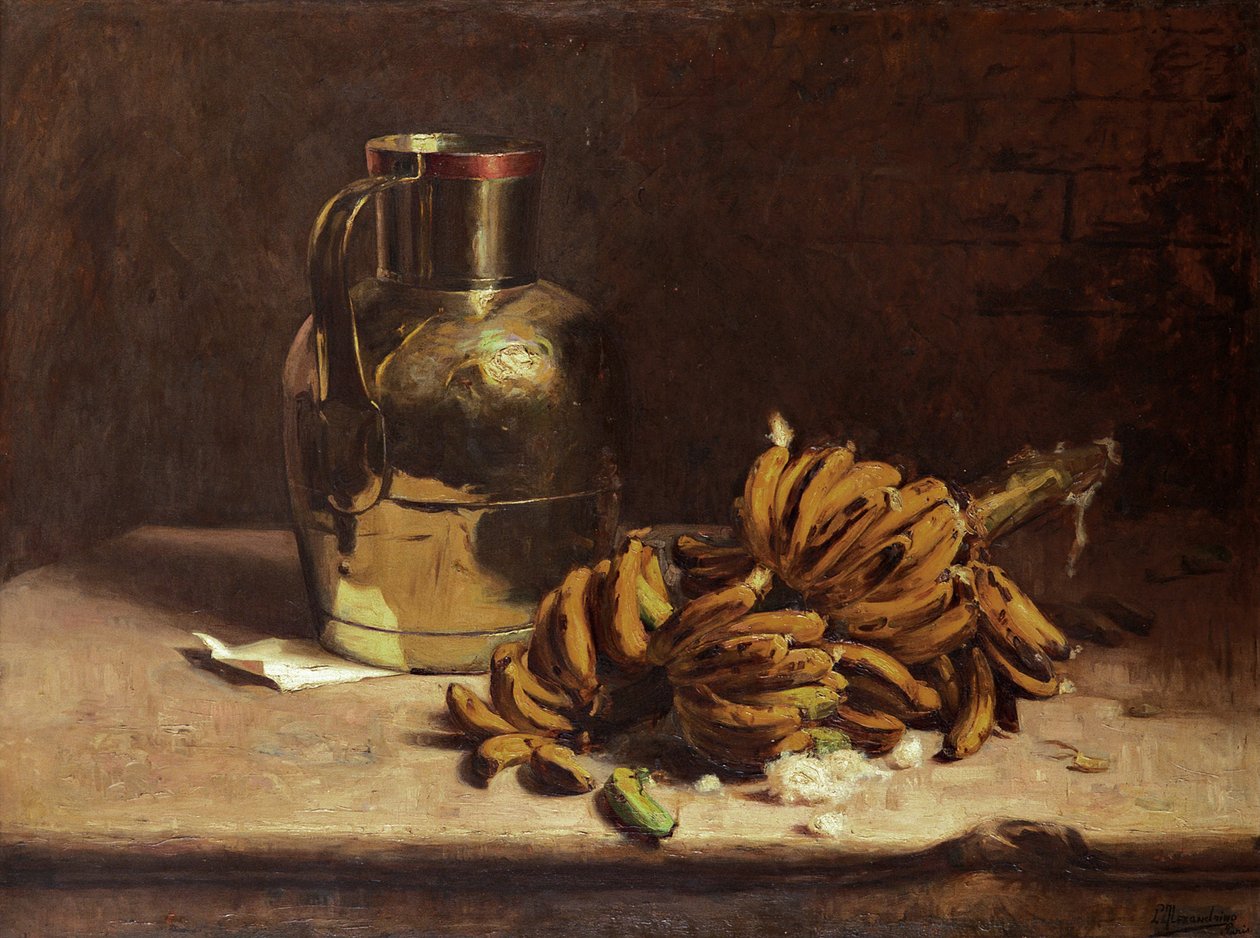 Bananer och metall av Pedro Alexandrino