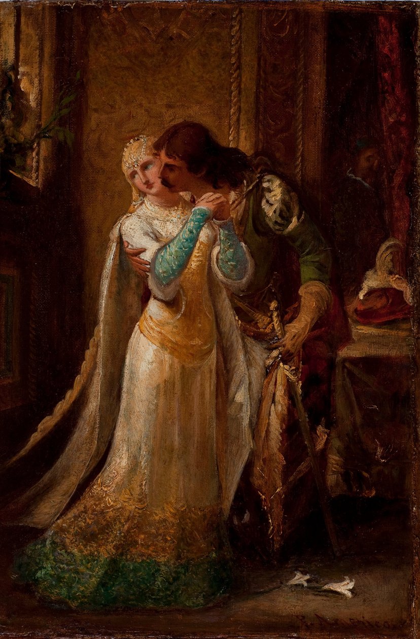 Faust och Gretchen av Pedro Américo