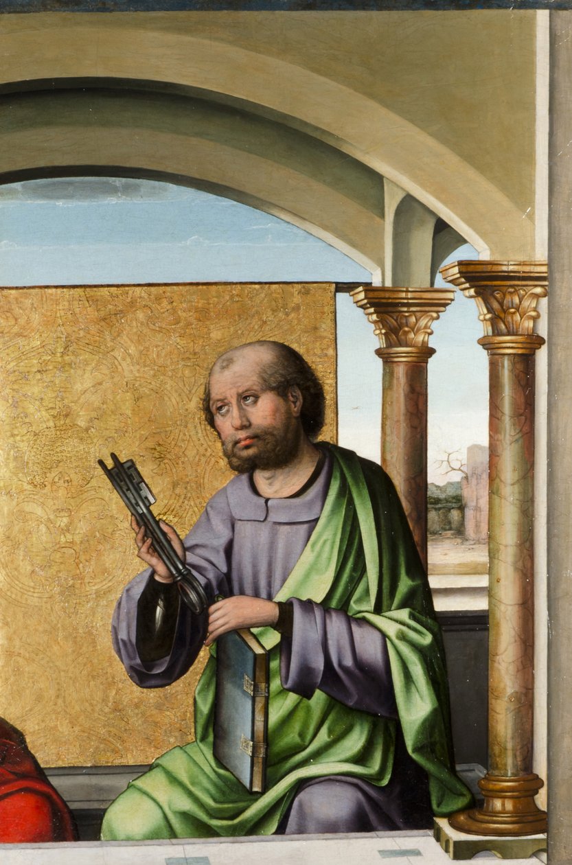 Sankt Peter, ca 1495 (olja och bladguld på panel) av Pedro Berruguete