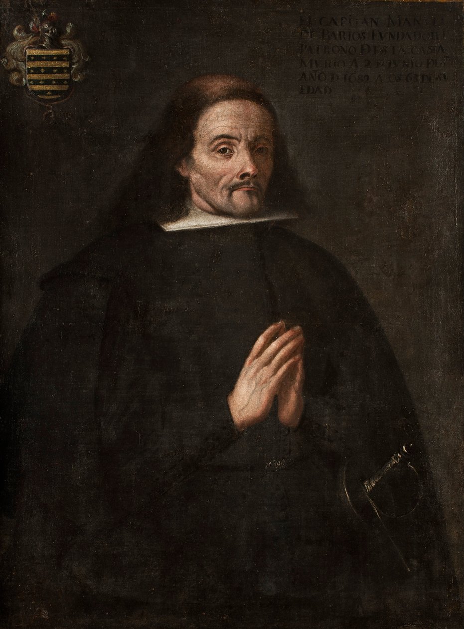 Portrait of Captain Barrios av Pedro Ruíz Gonzalez