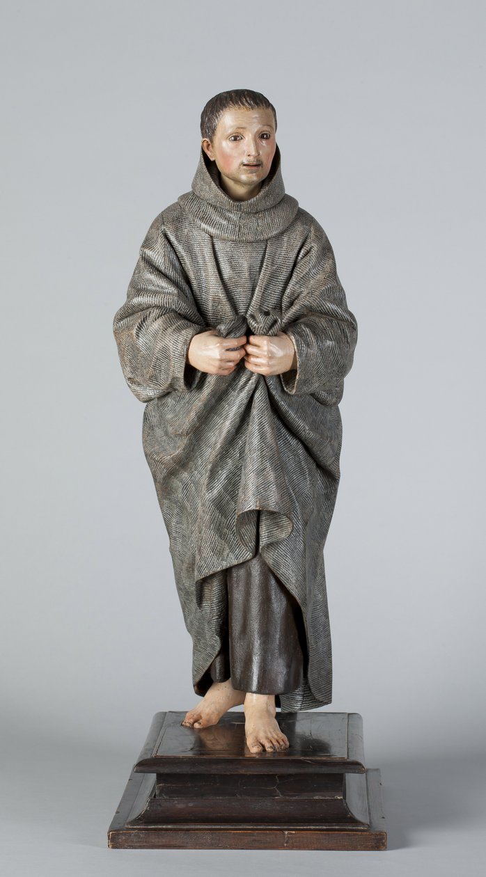 San Diego av Alcala, ca 1665-70 (polykromerat trä) av Pedro de Mena