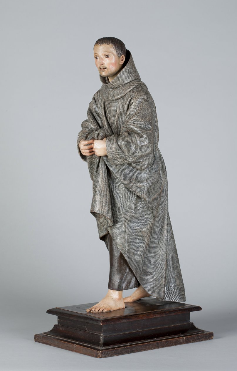 San Diego of Alcala, ca 1665-70 (polykromt trä) av Pedro de Mena