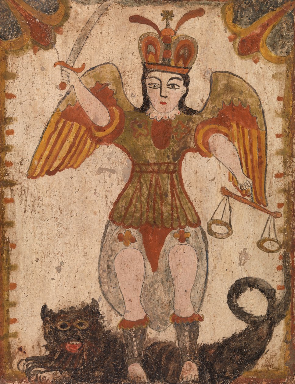 Ärkeängeln Sankt Mikael (San Miguel) av Pedro Antonio Frésquis