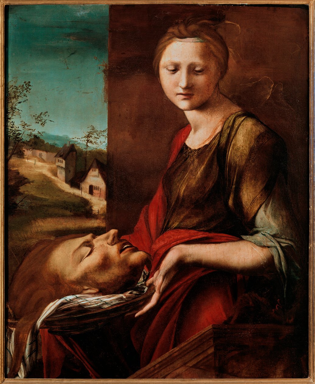 Salome med huvudet av Jean Baptiste La fille d