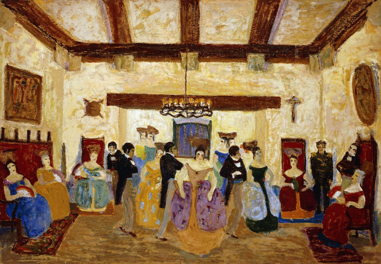 Kolonimöte; Reunion Colonial av Pedro Figari