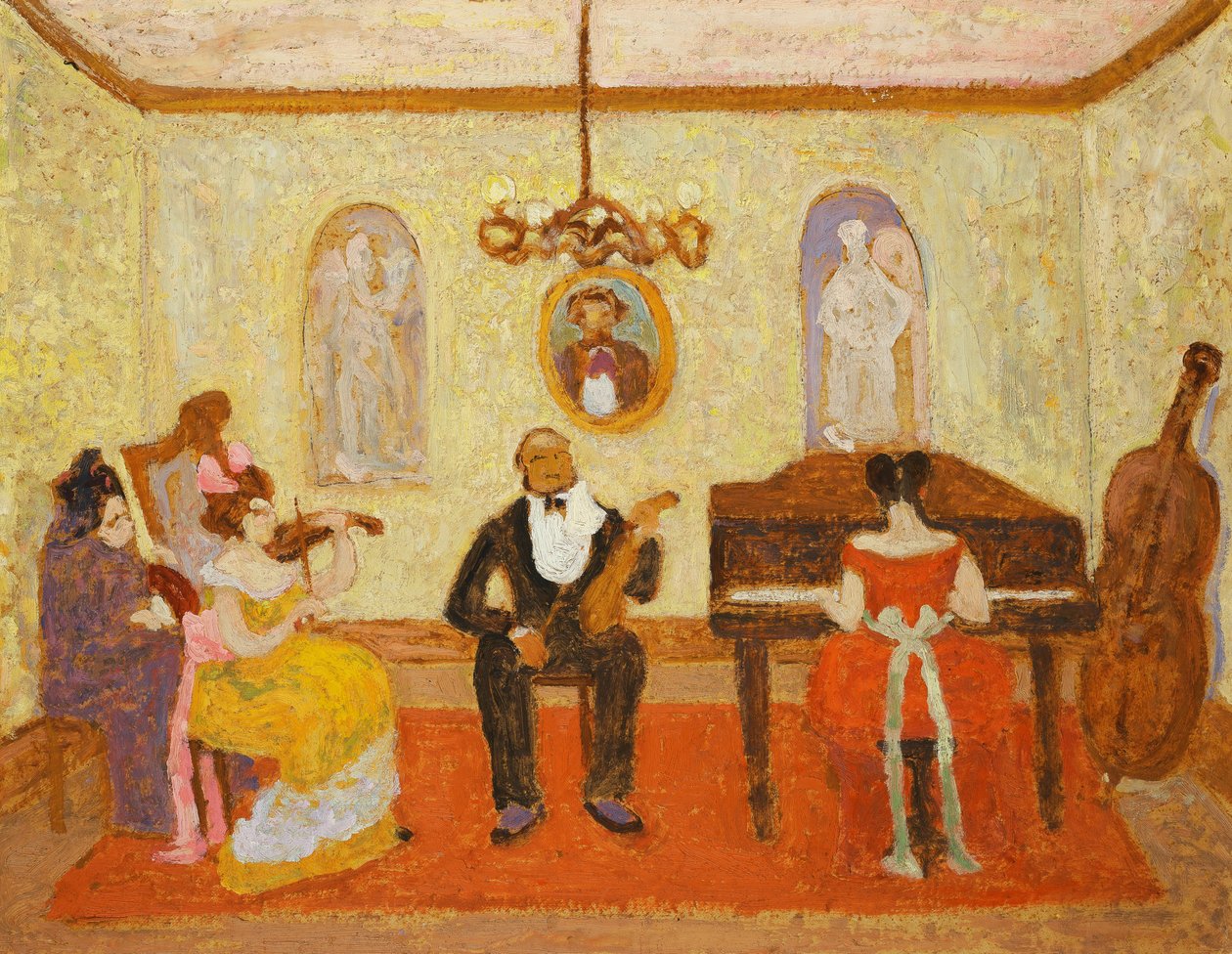 Väntar på ingången av Pedro Figari