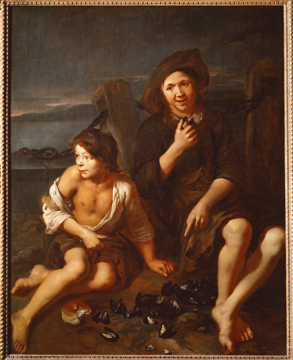 Les mangeurs de moules - musselätarna ... av Pedro Nunez de Villavicenzio