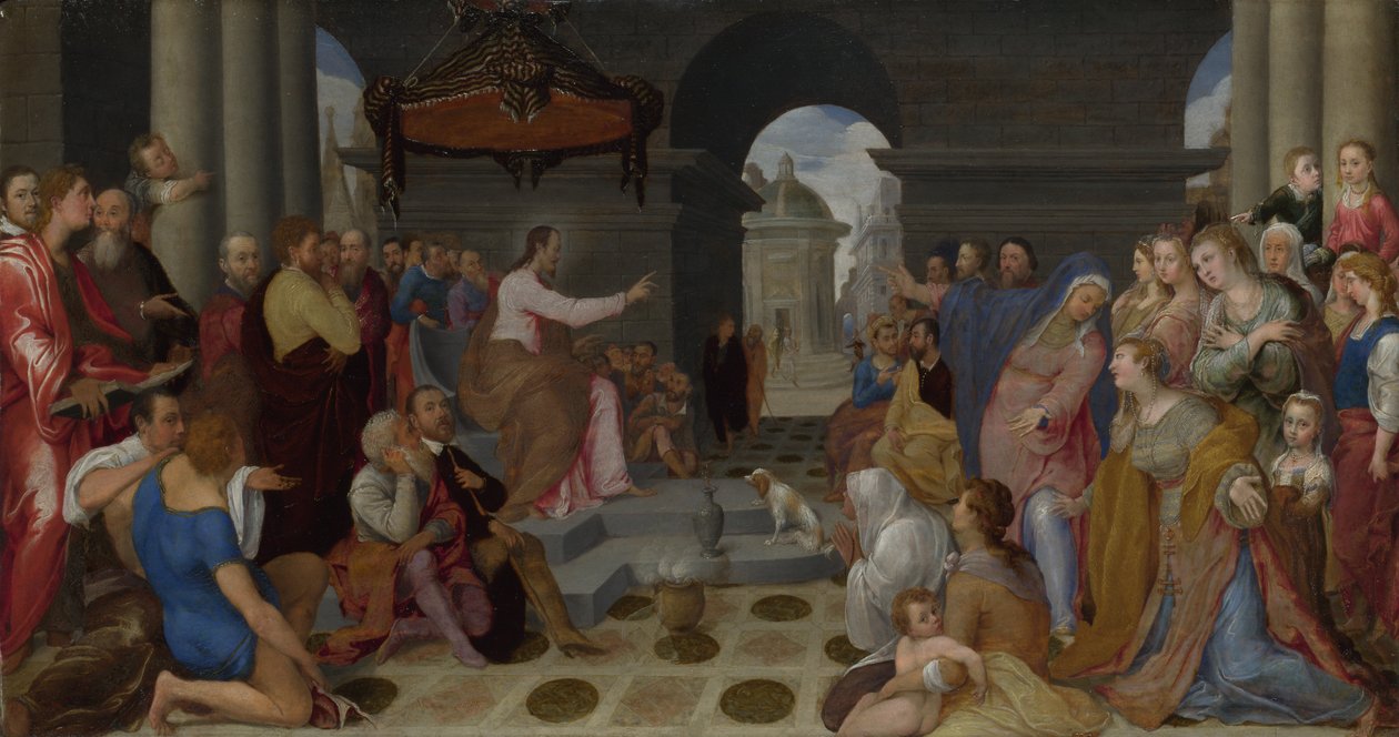Maria Magdalenas omvändelse, ca 1562-1563 av Pedro de Campaña