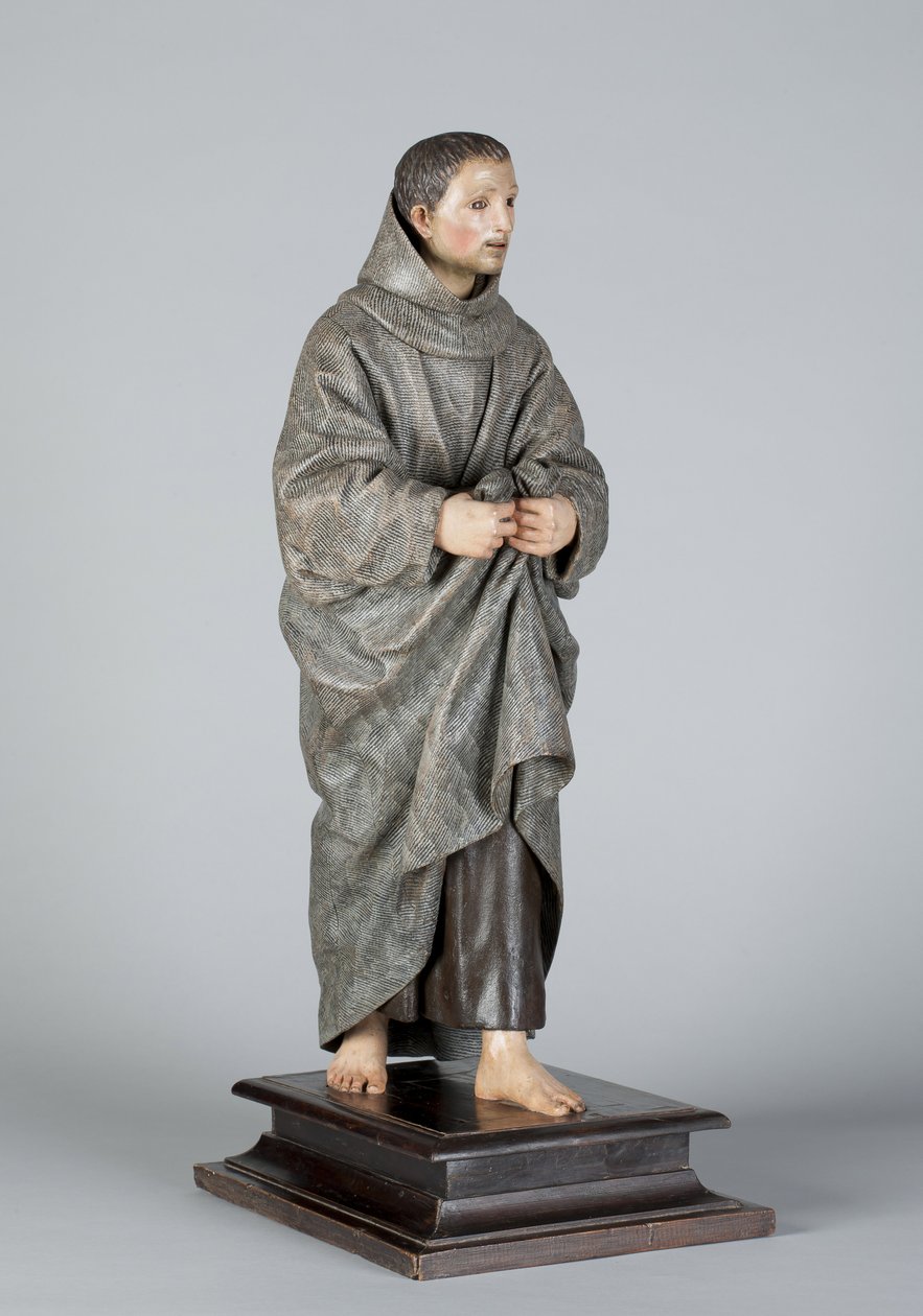 San Diego of Alcala, ca 1665-70 (polykromt trä) av Pedro de Mena