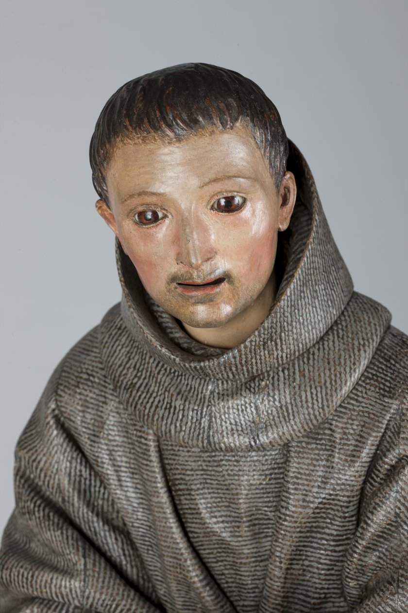 San Diego of Alcala, ca 1665-70 (polykromt trä) av Pedro de Mena