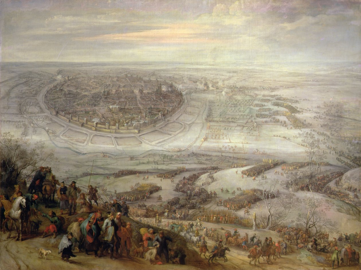 Belägringen av Freiberg i Meissen, 1643 av Peeter Snayers