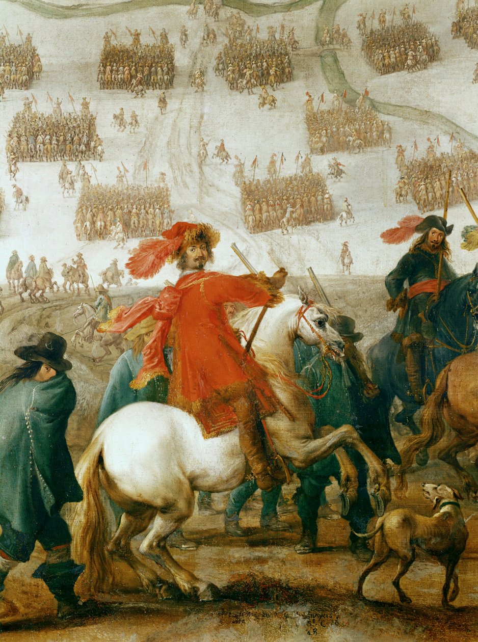 Fältmarskalk Octavio Piccolomini, befälhavare för de kejserliga trupperna under trettioåriga kriget ... (olja på duk) av Peeter Snayers