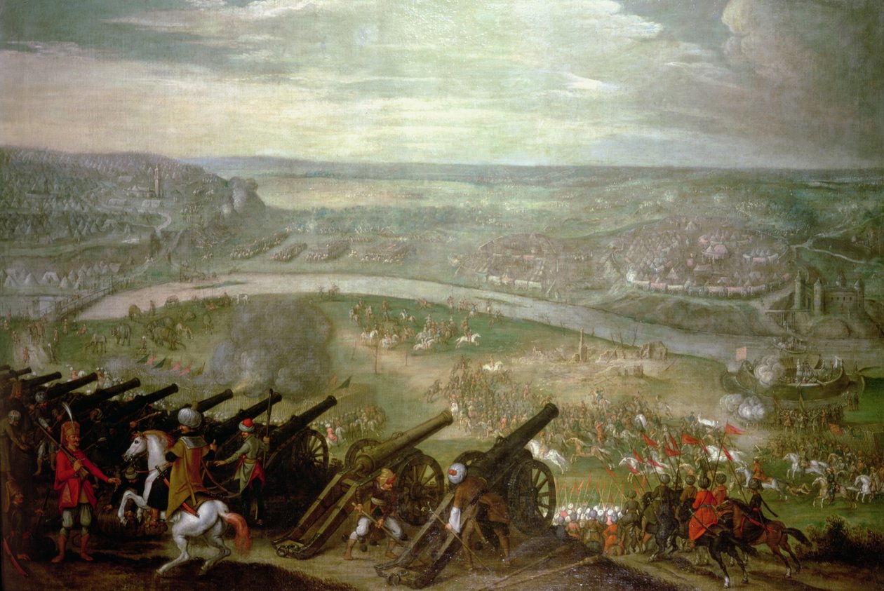 Suliemans belägring av Wien 1529 av Peeter Snayers