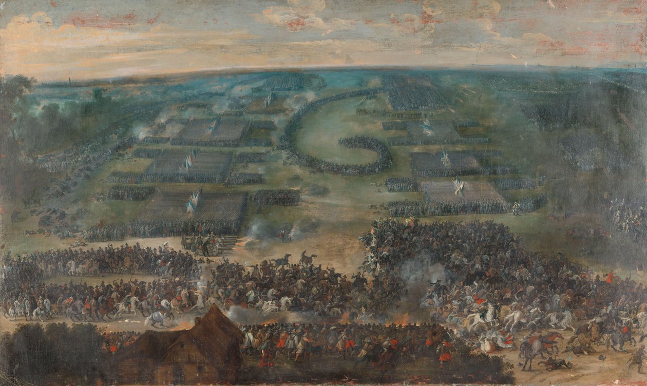 Slaget vid Fleurus, 1622 av Peeter Snayers