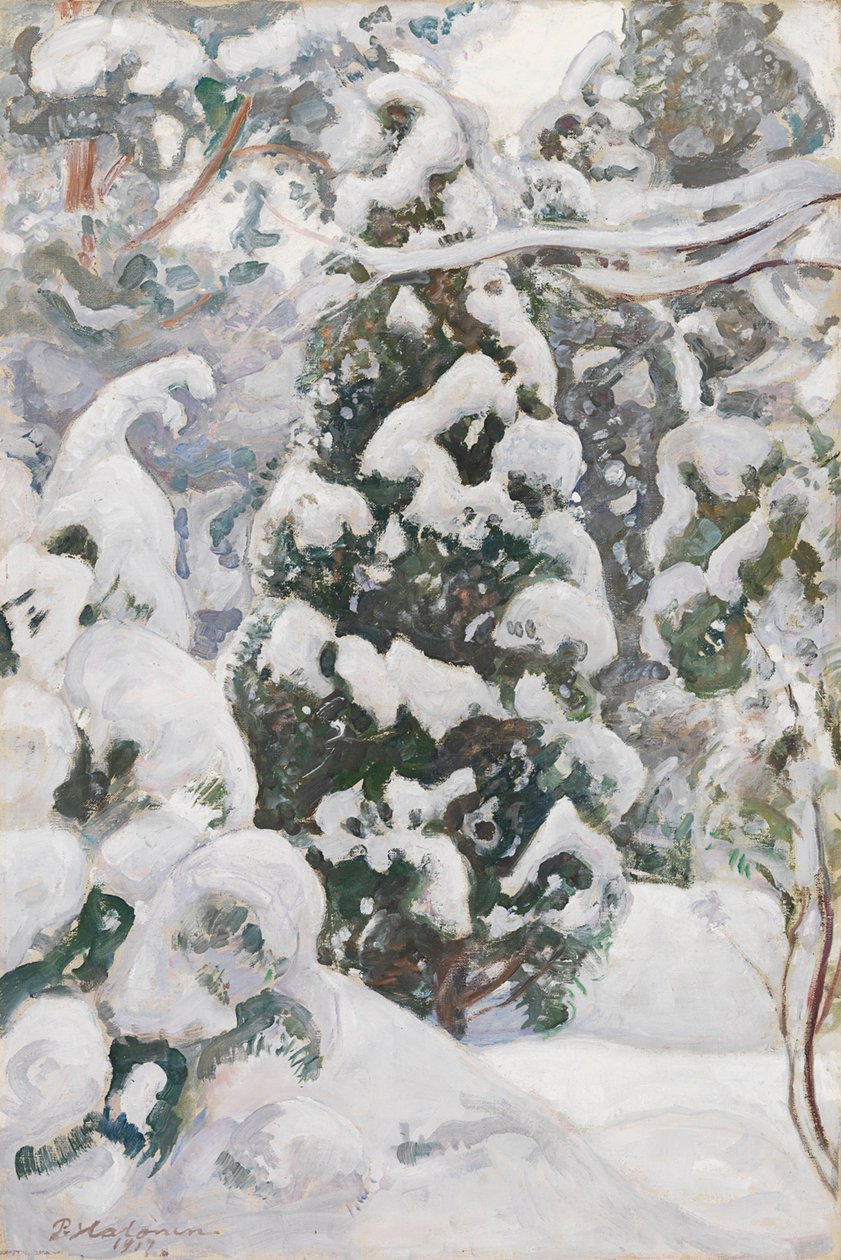 En i snö av Pekka Halonen