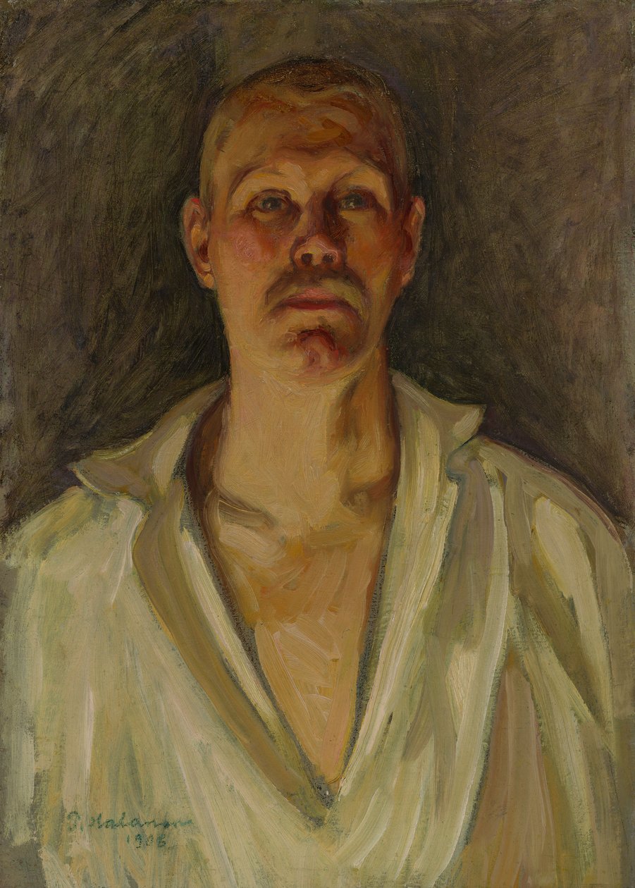 Självporträtt av Pekka Halonen
