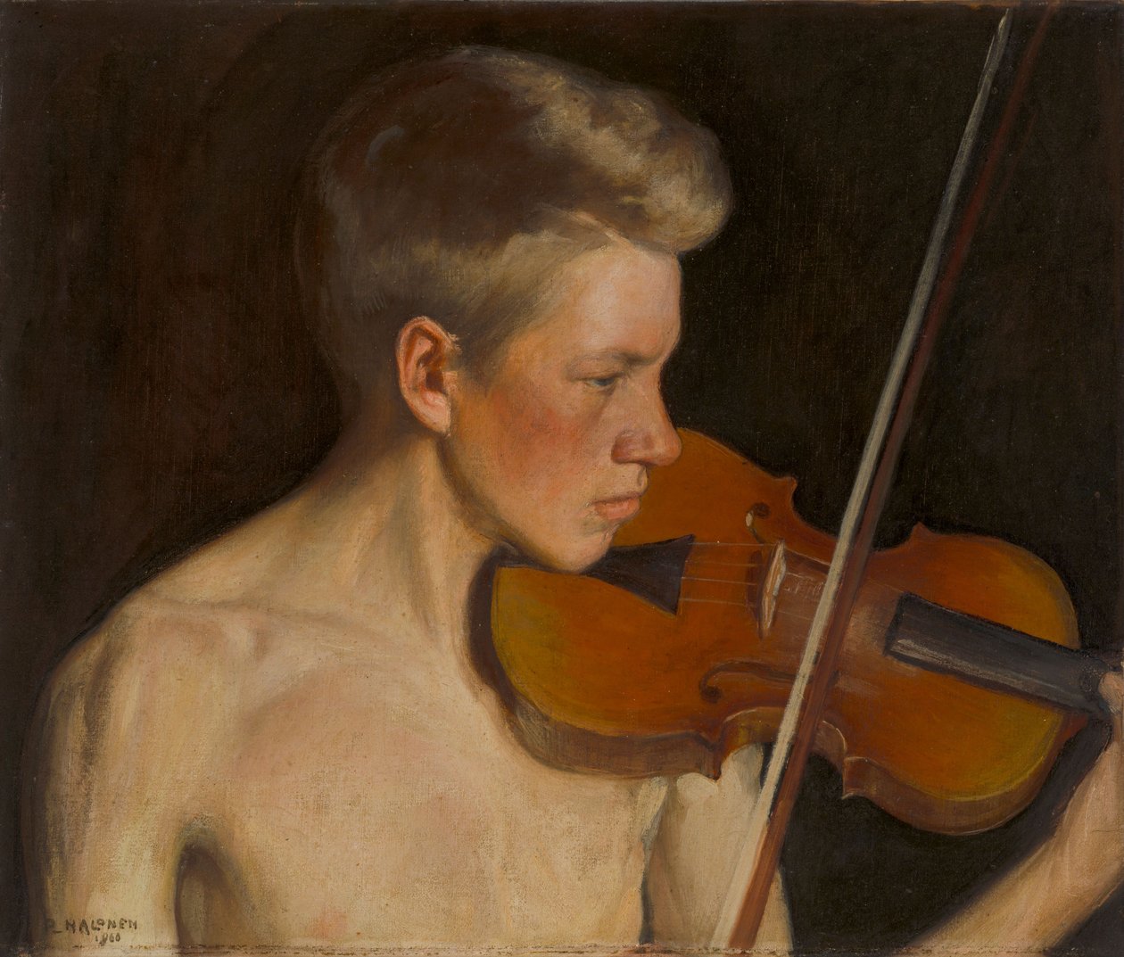 Violinisten av Pekka Halonen