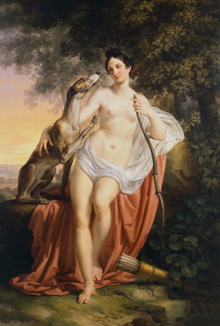 Diana jägare av Pelagio Palagi