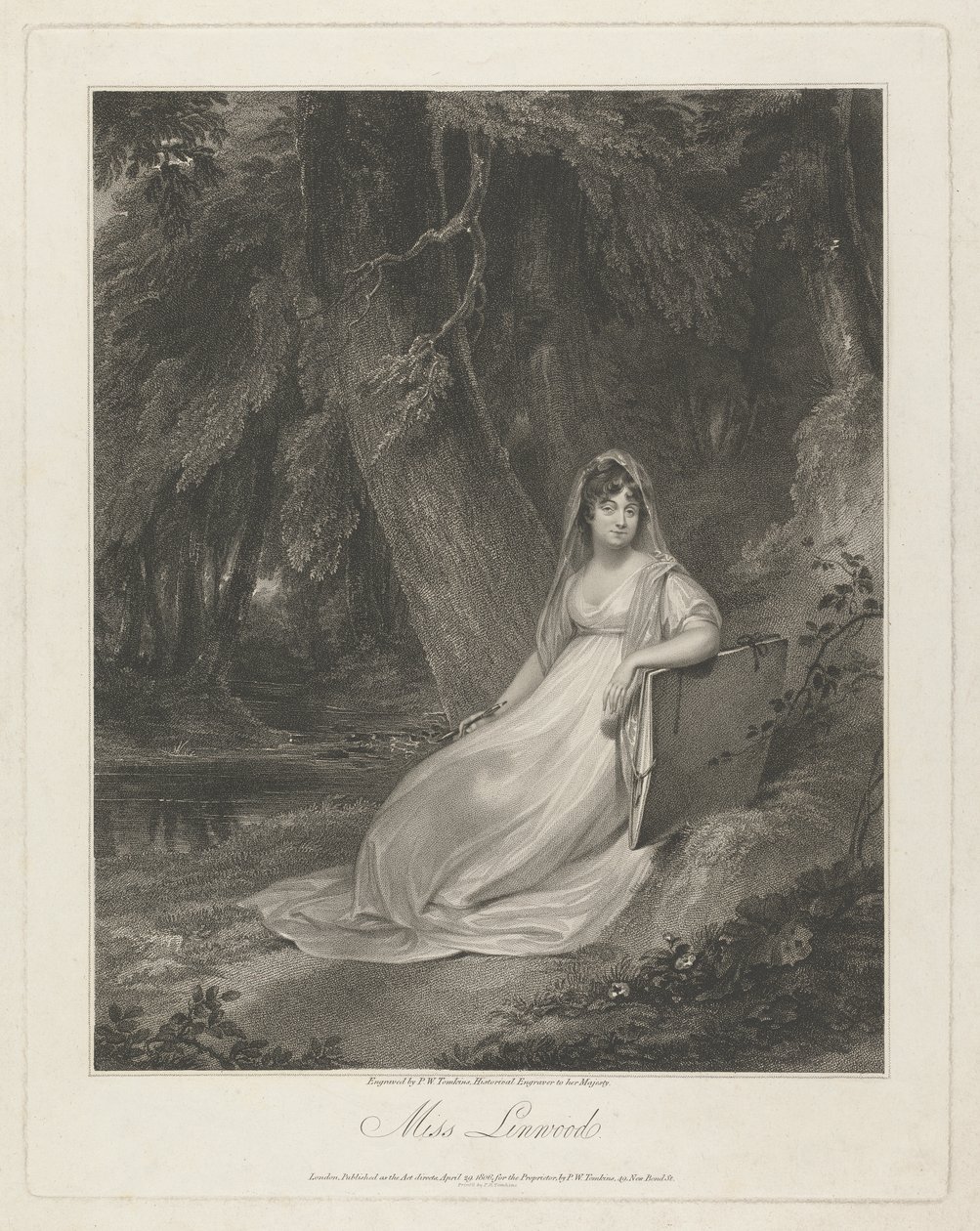 Miss Linwood av Peltro W. Tomkins