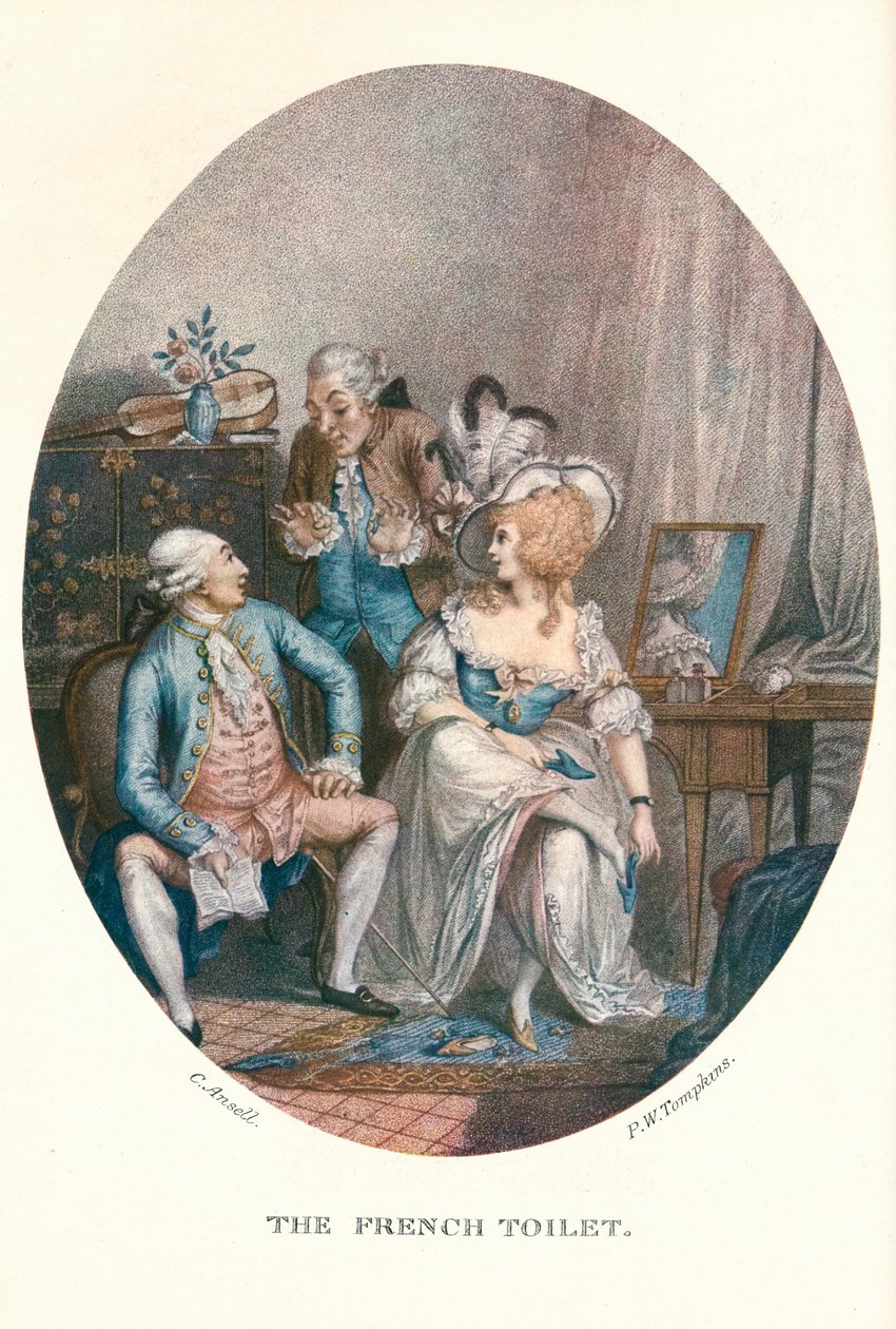 Den franska toaletten, 1906 av Peltro William Tomkins