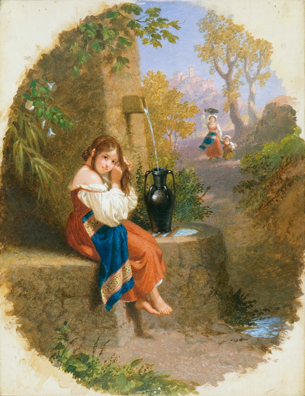 "Tivoli", 1874 av Penry Williams