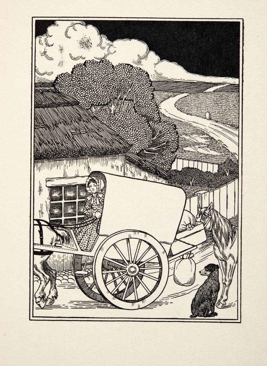 En bärarehund, från Hundra anekdoter av djur, pub. 1924 av Percy J. Billingshurst