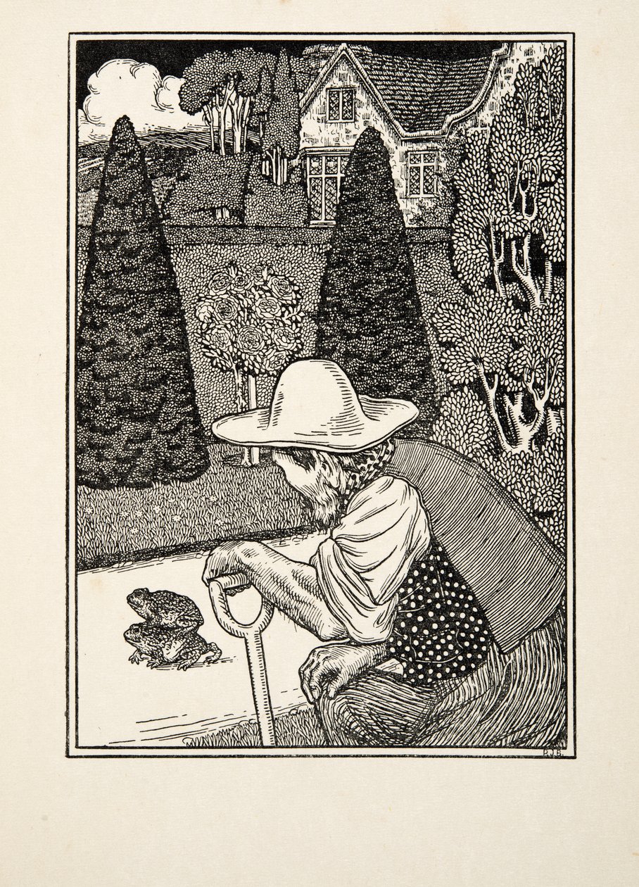 En trogen följeslagare, från Hundra anekdoter av djur, pub. 1924 av Percy J. Billingshurst