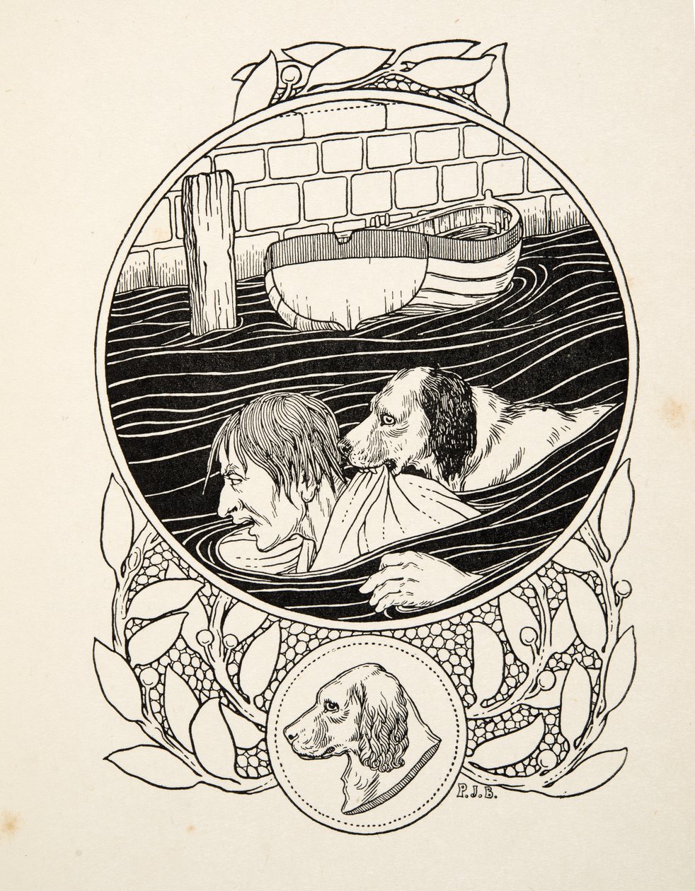 En generös hämnd, från Hundra anekdoter av djur, pub. 1924 av Percy J. Billingshurst