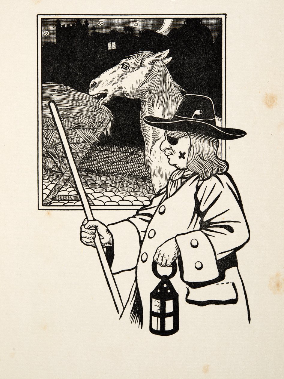 Foraging, från A Hundred Anecdotes of Animals, pub. 1924 av Percy J. Billingshurst