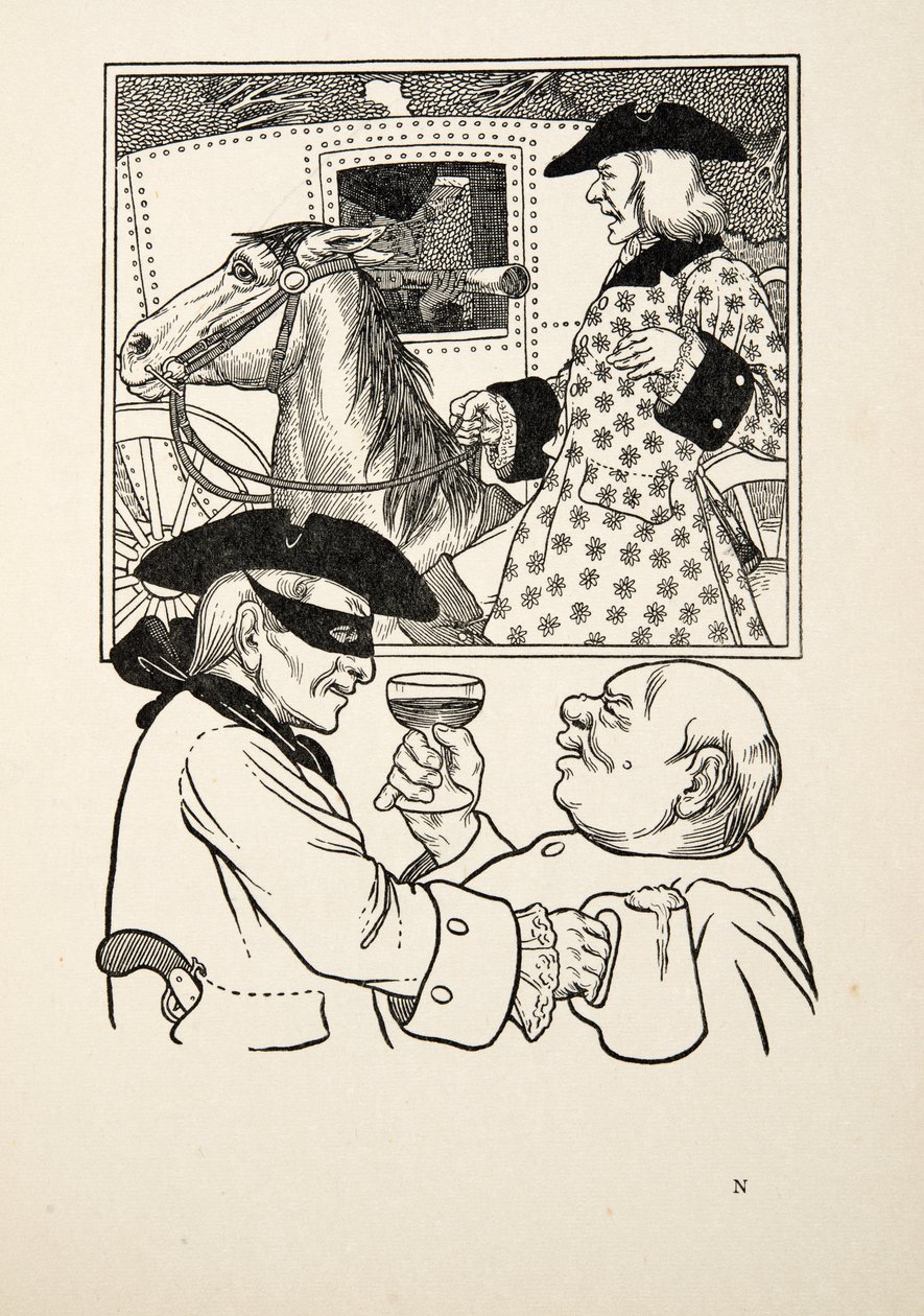Gamla vanor, från Hundra anekdoter av djur, pub. 1924 av Percy J. Billingshurst