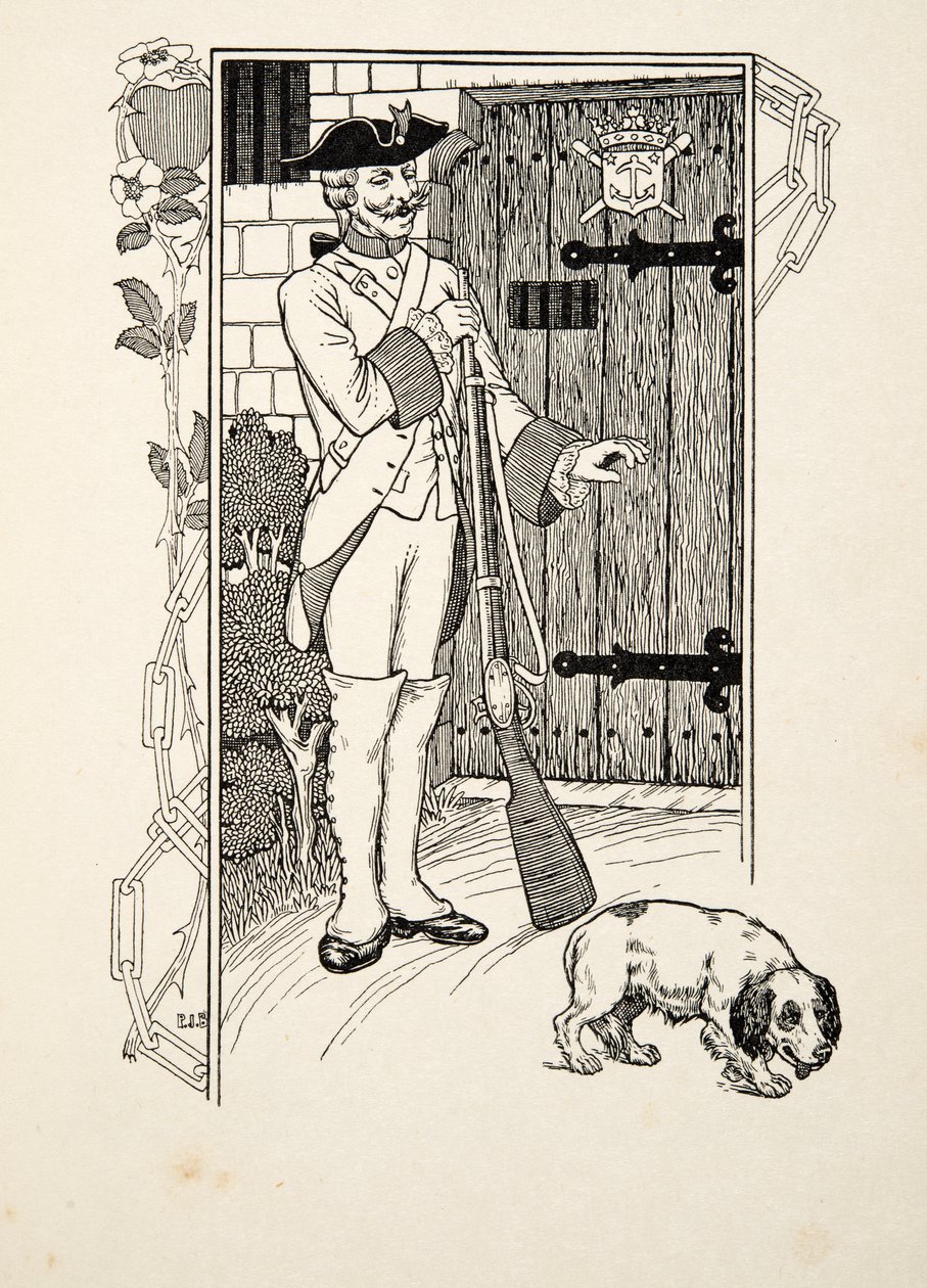Det krossade hjärtat, från Hundra anekdoter av djur, pub. 1924 av Percy J. Billingshurst