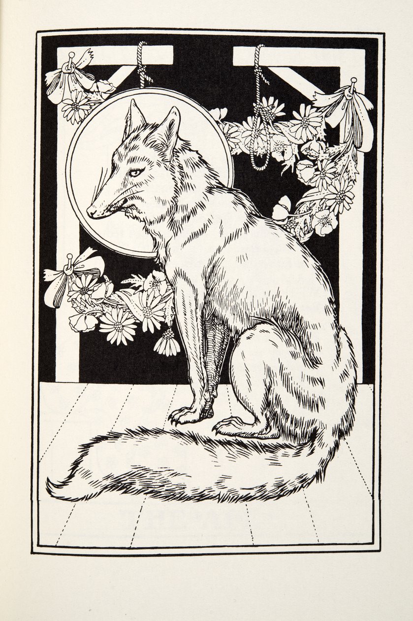 The Fox, från Fontaine Fables, pub. 1905 av Percy J. Billingshurst